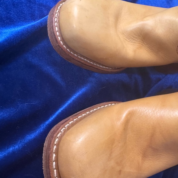 Frye Campus Banana Leather Tall Boots - Picture 3 of 10